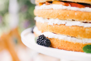 A blackberry peach shortcake recipe by Lauren Cermak of the Southern Lifestyle Blog, Going For Grace.